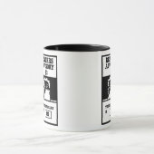 Der Bibliothekar ist HEREIN Tasse (Zentrum)