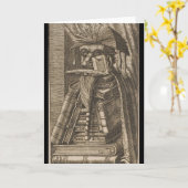 Der Bibliothekar Karte (Gelbe Blume)