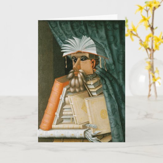 Der Bibliothekar Karte (Gelbe Blume)