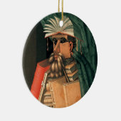 Der Bibliothekar Keramik Ornament (Rechts)