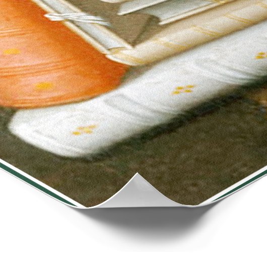 Der Bibliothekar Poster (Ecke)