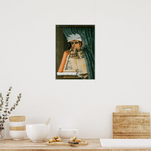 Der Bibliothekar Poster (Küche)
