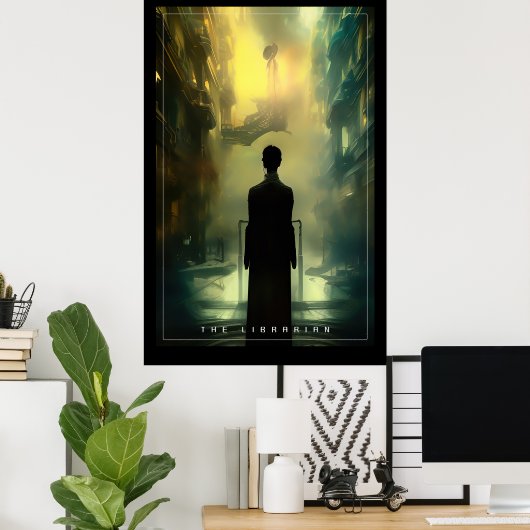 Der Bibliothekar Poster (Heimbüro)