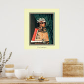 Der Bibliothekar Poster (Küche)