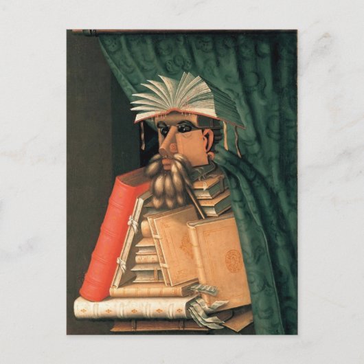Der Bibliothekar Postkarte (Vorderseite)