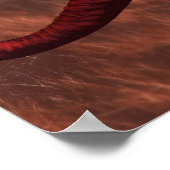 Der Bibliothekar und das Bestienposter Poster (Ecke)