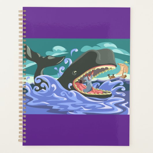 Der biblische Jonah und die Szene des Waldes Planer (Vorderseite)