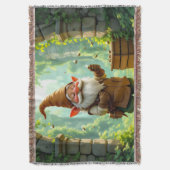 Der Bienenführer-Gnom – Hüter des Honigs Decke (Vorderseite Vertikal)