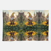 Der Bienenführer-Gnom – Hüter des Honigs Geschirrtuch (Horizontal)