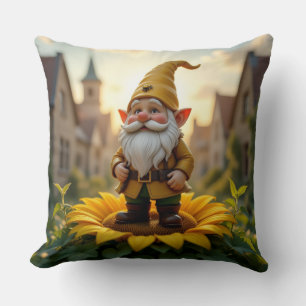 Der Bienenführer-Gnom – Hüter des Honigs Kissen