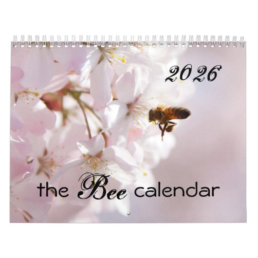 Der Bienenkalender 2025 - Honig und Hummeln Kalender (Titelbild)