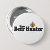 Der Bier-Jäger-Knopf Button (Vorne & Hinten)