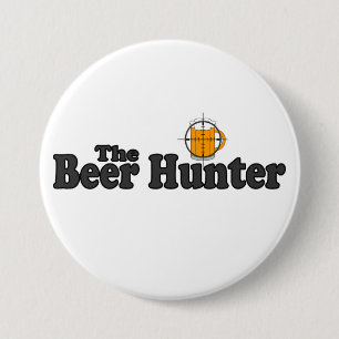 Der Bier-Jäger-Knopf Button