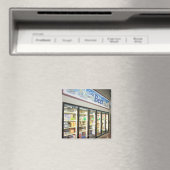 Der Bierbereich eines Iowa-Lebensmittelgeschäfts.  Magnet (In Situ (Geschirrspüler))