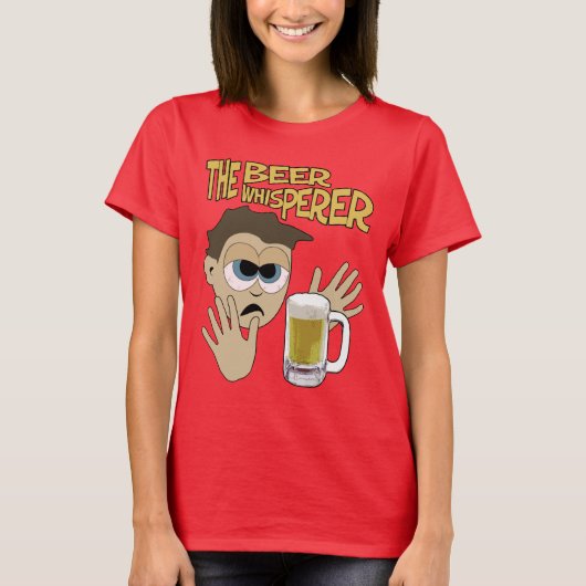 Der Bierflüsterer T-Shirt (Vorderseite)