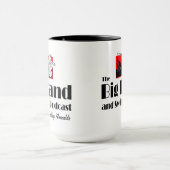 Der Big Band und Swing Podcast - 15oz Tasse (Zentrum)
