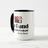 Der Big Band und Swing Podcast - 15oz Tasse (Vorderseite Links)