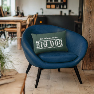 Der Big Dog-T - Shirt Lendenkissen