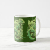 Der Big King T-Rex Kaffeetasse (VorderseiteRechts)