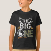 Der Big One Birthday Boy Deer Hunter Camouflage 1s T-Shirt (Vorderseite)