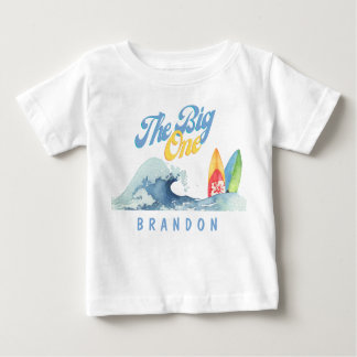 Der Big One Surf Shirt Individuelle Name zum erste