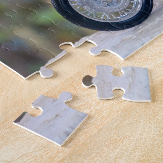 Der Biker - Hund - Puzzle (Seite)