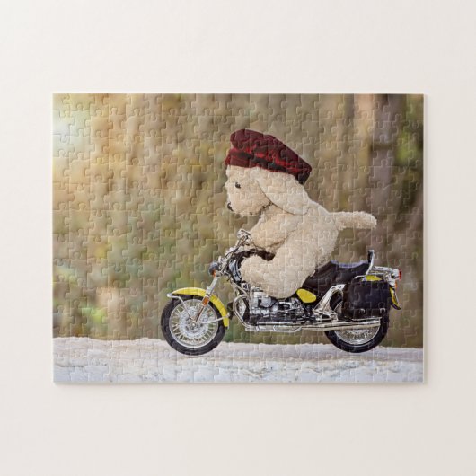 Der Biker - Puzzle (Horizontal)