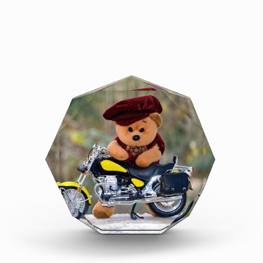 Der Biker - Teddy - Fotoblock (Vorderseite)