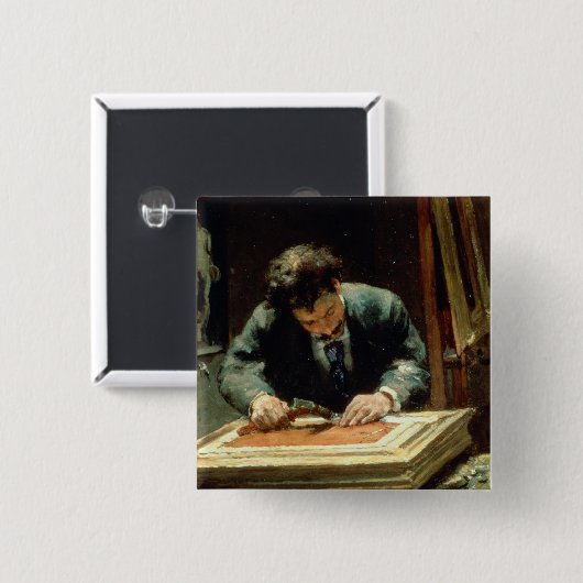 Der Bild-Verfasser, 1878 Button (Vorne & Hinten)