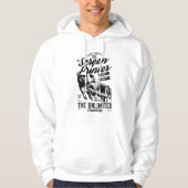 Der Bildschirm-Drucker Hoodie (Vorderseite)