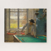 Der Billardspieler von Willem Bastiaan Tholen Puzzle (Horizontal)