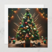 Der Billiardbaum Feiertagskarte (Vorne/Hinten)