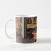 Der Billiardsaal in Menil Hubert von Edgar Degas Kaffeetasse (Links)