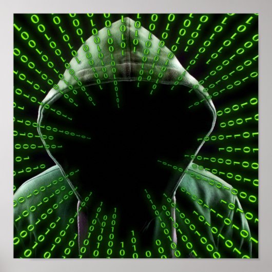 Der Binärkode-Mensch Poster (Vorne)