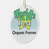 Der Bio Bauer der Welt Keramikornament (Rechts)