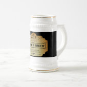 Der Bio Brew der Hexe Bierglas (VorderseiteRechts)