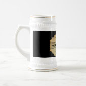 Der Bio Brew der Hexe Bierglas (Links)