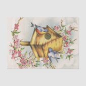 Der Birdhouse Seidenpapier (Vorderseite)