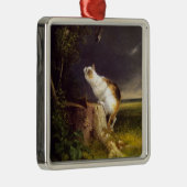 Der Birdwatcher (von William Holbrook Beard) Ornament Aus Metall (Rechts)