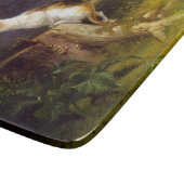 Der Birdwatcher (von William Holbrook Beard) Schneidebrett (Ecke)