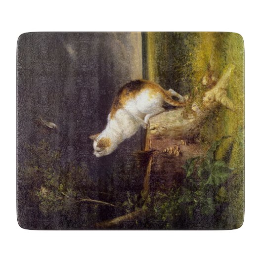 Der Birdwatcher (von William Holbrook Beard) Schneidebrett (Vorderseite)