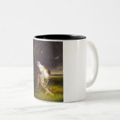 Der Birdwatcher (von William Holbrook Beard) Zweifarbige Tasse (VorderseiteRechts)