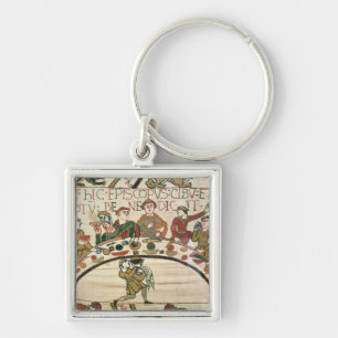 Der Bischof segnet die Nahrung und das Getränk Schlüsselanhänger