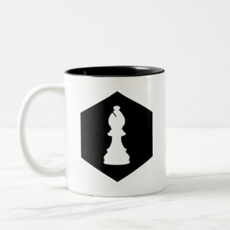 Der Bischof Zweifarbige Tasse