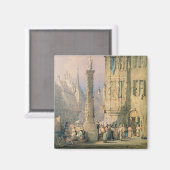 Der Bischofspalast, Wurzburg Magnet (Vorderseite/Rückseite)