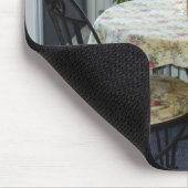 Der Bistro-Tisch Mousepad (Ecke)