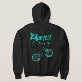 Der Bitacyclclub Hoodie Aqua