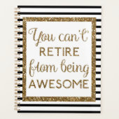 Der Black Gold Glitzer kann nicht davon abhalten P Planer (Vorderseite)