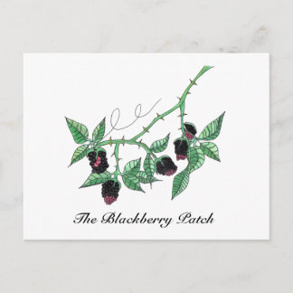 Der BlackBerry Patch...Postcard Postkarte