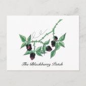 Der BlackBerry Patch...Postcard Postkarte (Vorderseite)